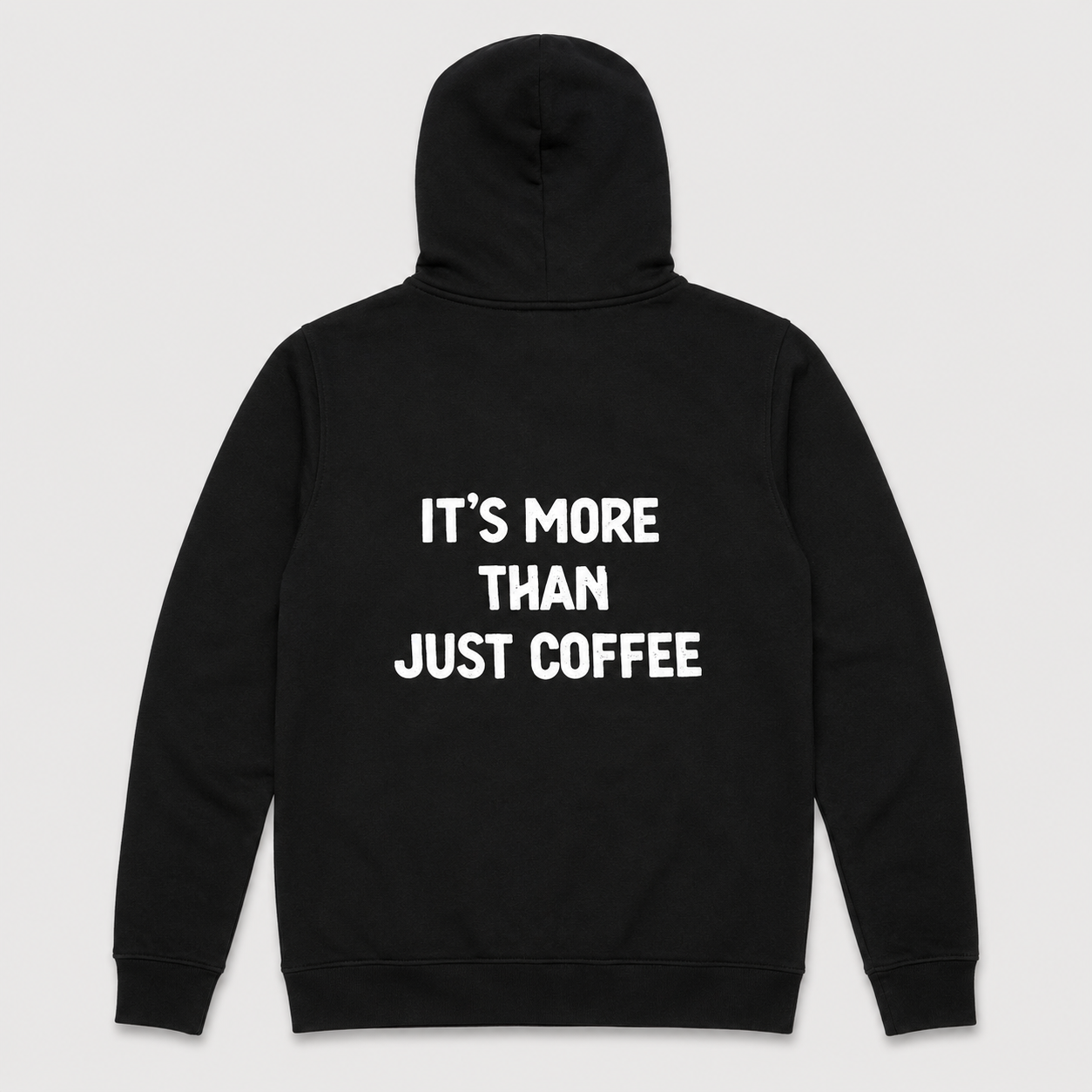 Unisex It's More Zip Up, Black